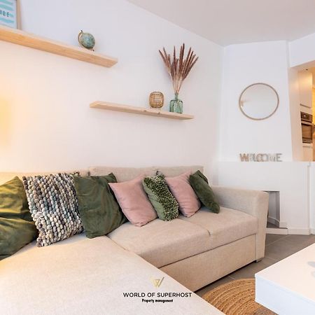 Spacious Apartment Closeby The Sea Up To 6 People! Oostende Dış mekan fotoğraf